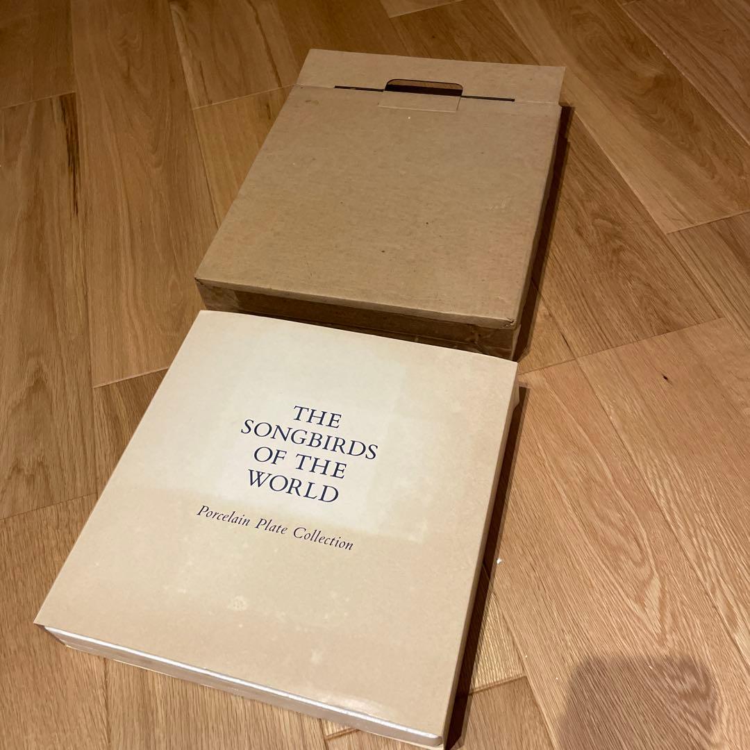 フランクリン・ポーセリン×ウエッジウッド「世界の鳴き鳥」磁器製飾り皿