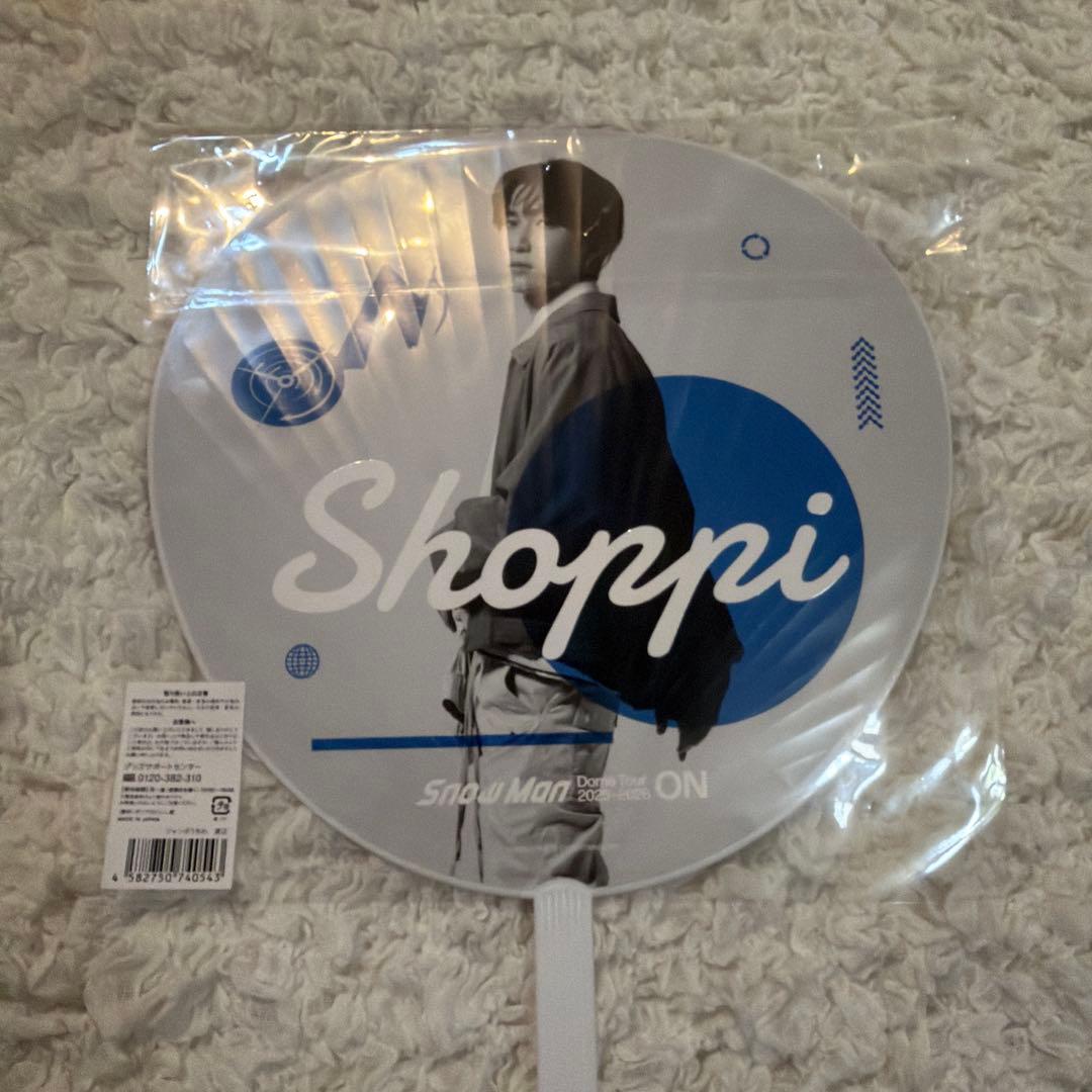 【使用済】 Man 目黒蓮 渡辺翔太 ON うちわ ペンライト セット