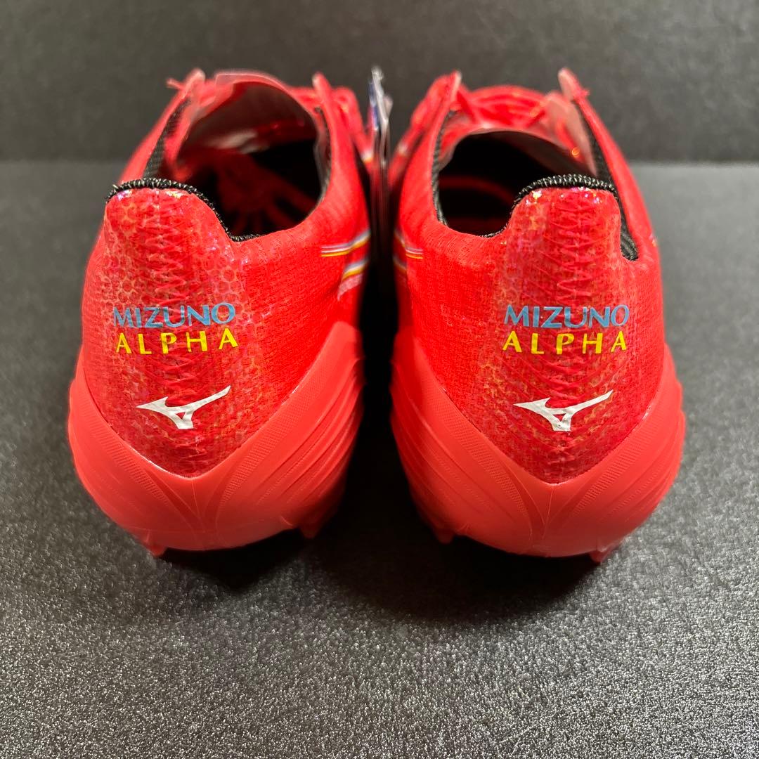 未使用品 ミズノ ALPHA アルファ ジャパン サッカースパイク 25.0cm