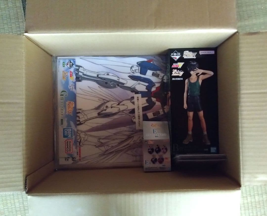 一番くじ　ガンダムW　B賞ヒイロ・ユイMASTERLISEフィギュアなど11点