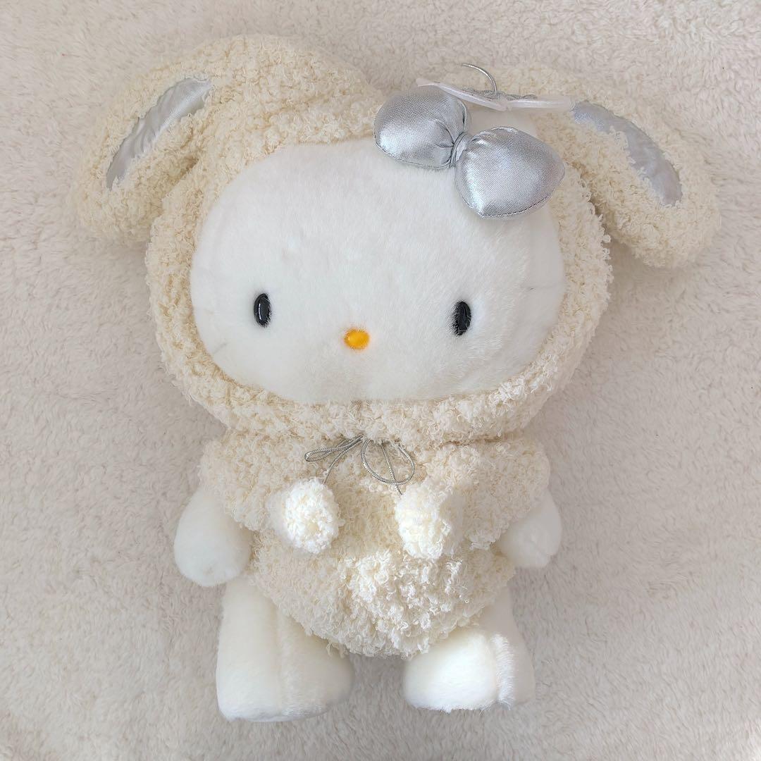 【希少レア】ハローキティ 雪うさぎ ぬいぐるみ 2体セット