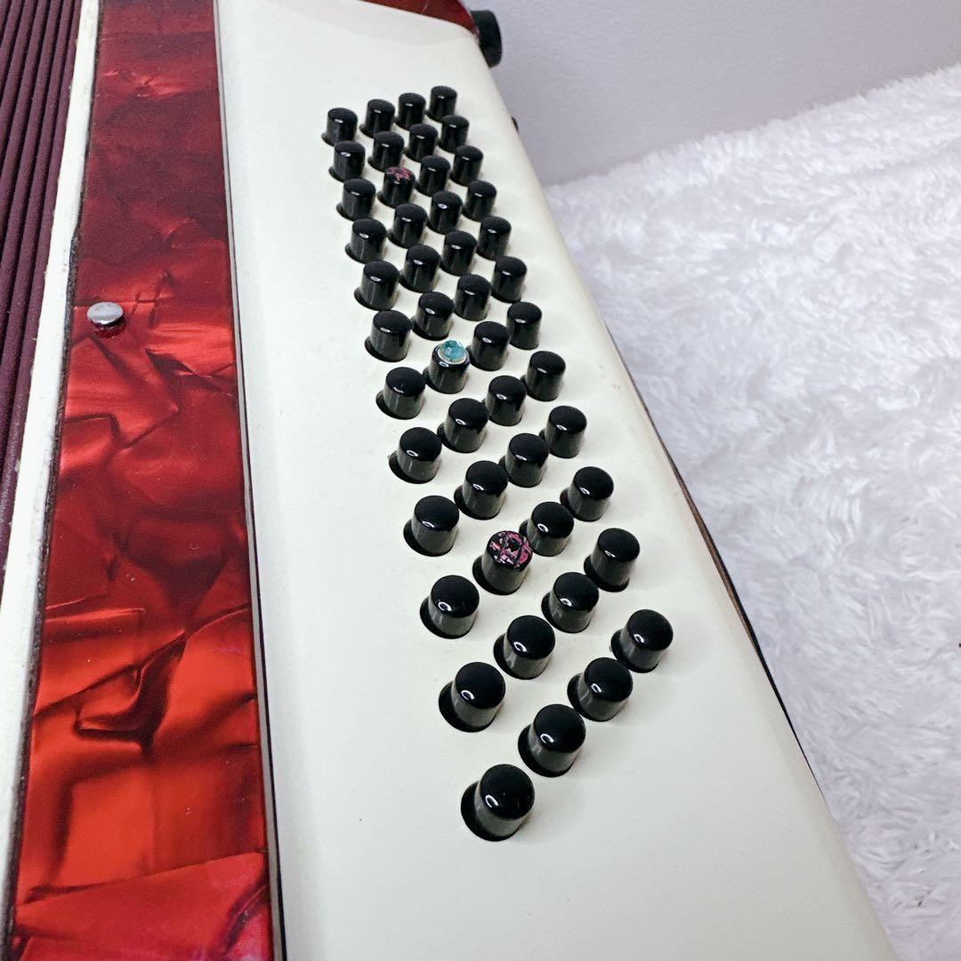 希少　トンボ　TOMBO　アコーディオン　34鍵盤　MUS 1307　初心者