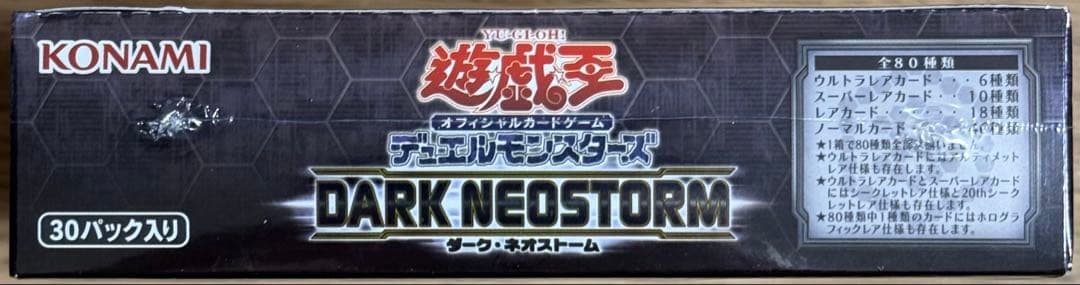DARK NEOSTORM 未開封ボックス