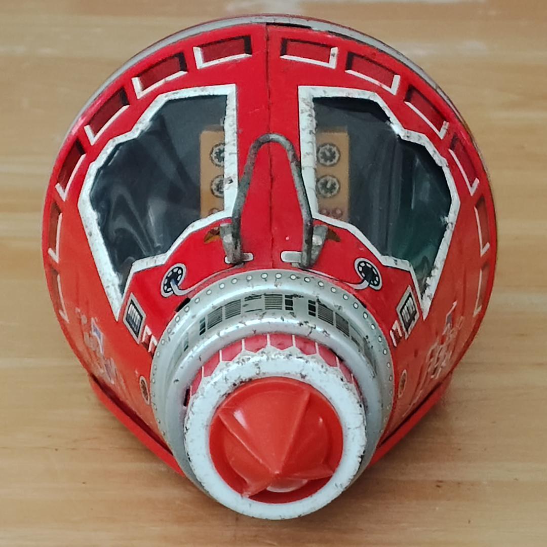 【当時物】ブリキ スペースカプセル フレンドシップ 7 堀川玩具