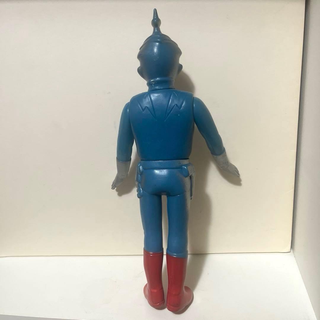 無版権 流星人間ゾーン パチソフビ フィギュア 当時物