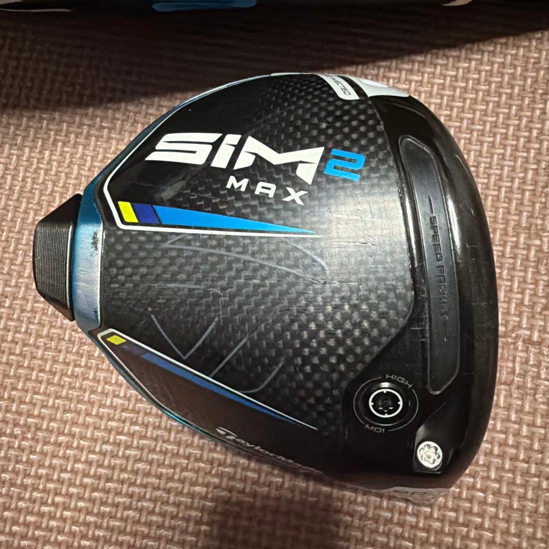 SIM2 MAX ドライバー 9.0度 (ヘッドのみ)