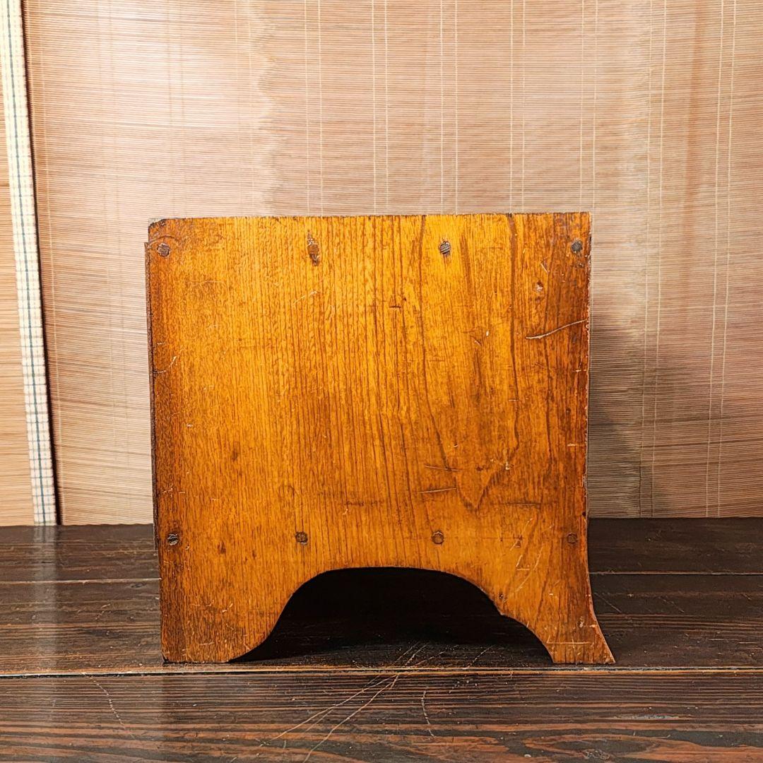 飾り棚　蛇腹扉　キャビネット　昭和レトロ　古家具