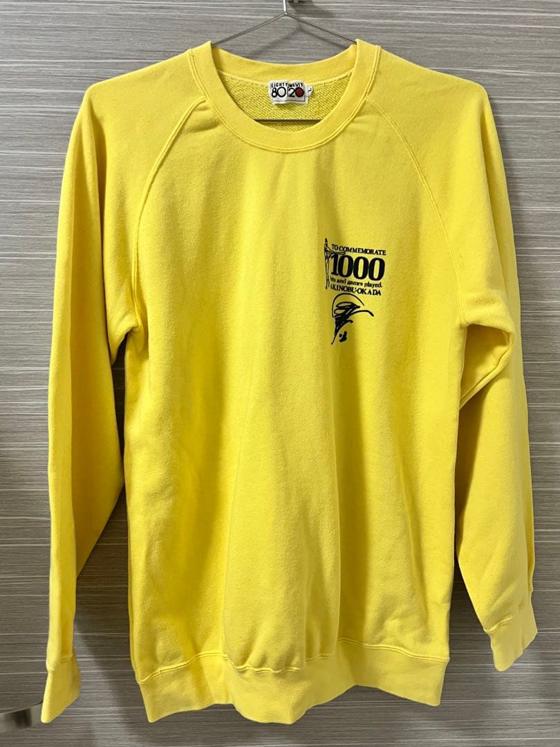 【レア品】阪神タイガース 岡田彰布 1000本安打 記念スウェット