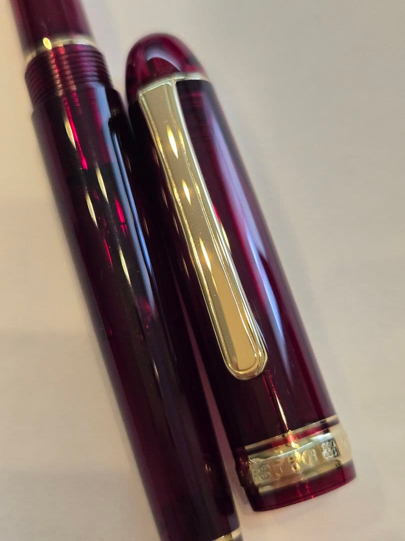 プラチナ万年筆 #3776 センチュリー ブルゴーニュ