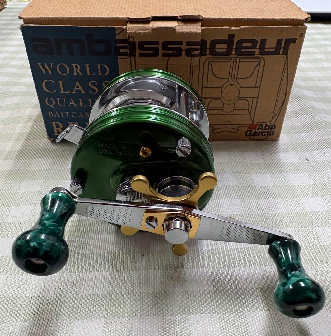 アブガルシア アンバサダー 4500CS グリーン カスタム AbuGarcia