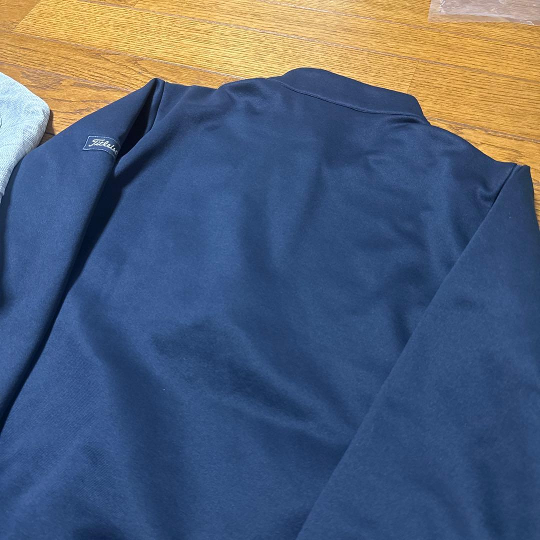 タイトリスト 中綿ニットジャケット ハーフジップジャケット 2枚セット