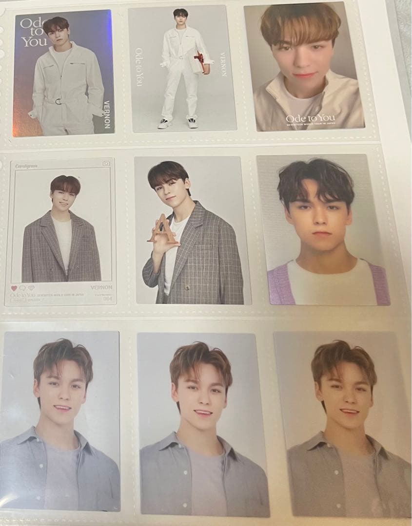 セブチ バーノン トレカ まとめ セット