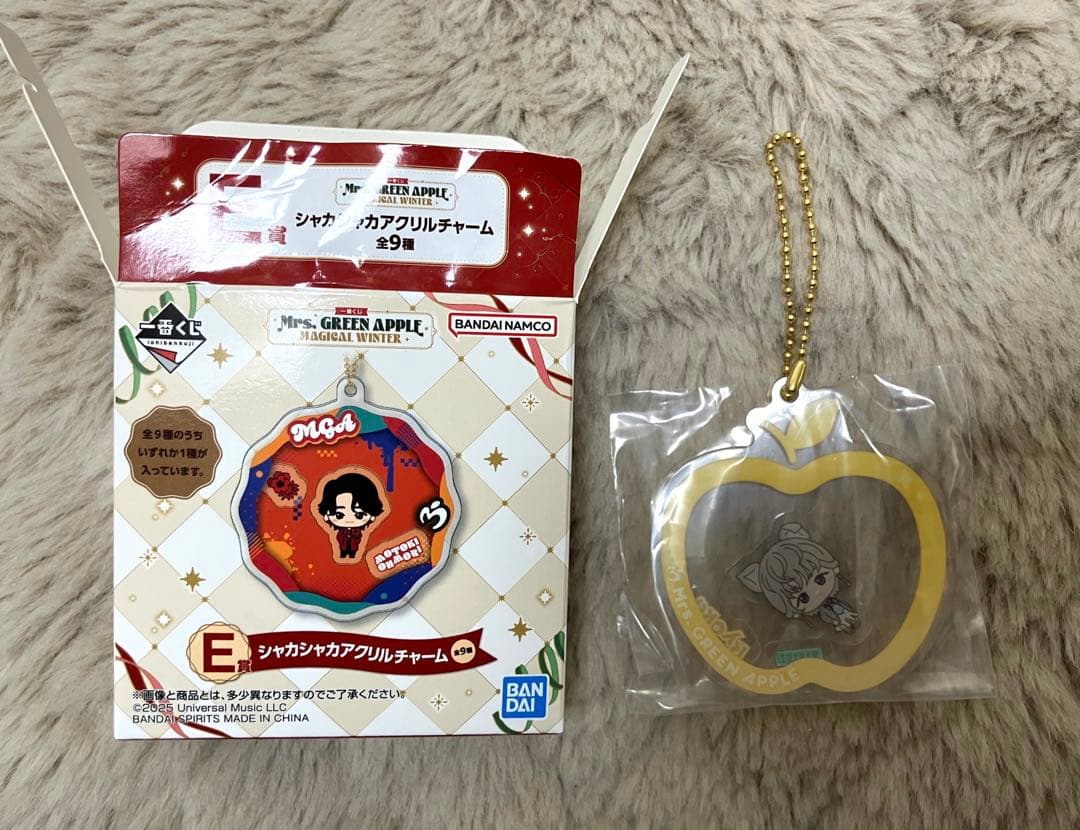 Mrs.GREEN APPLE 一番くじ　ラストワン賞・A賞・E賞・F賞・H賞