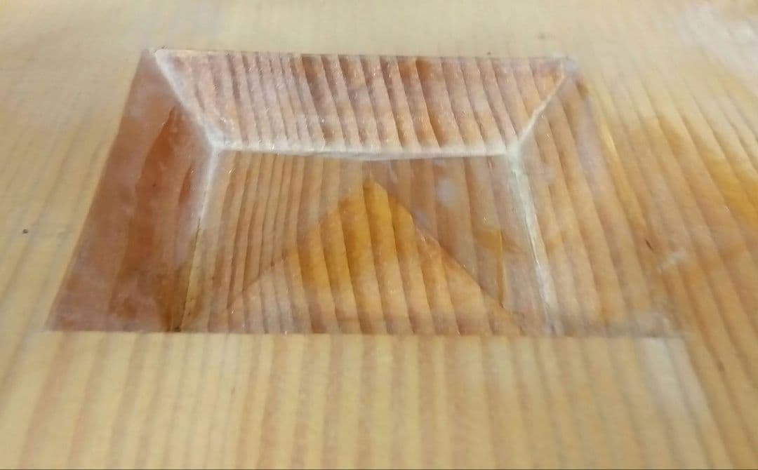 昭和レトロ　碁盤 6寸 17.3cm