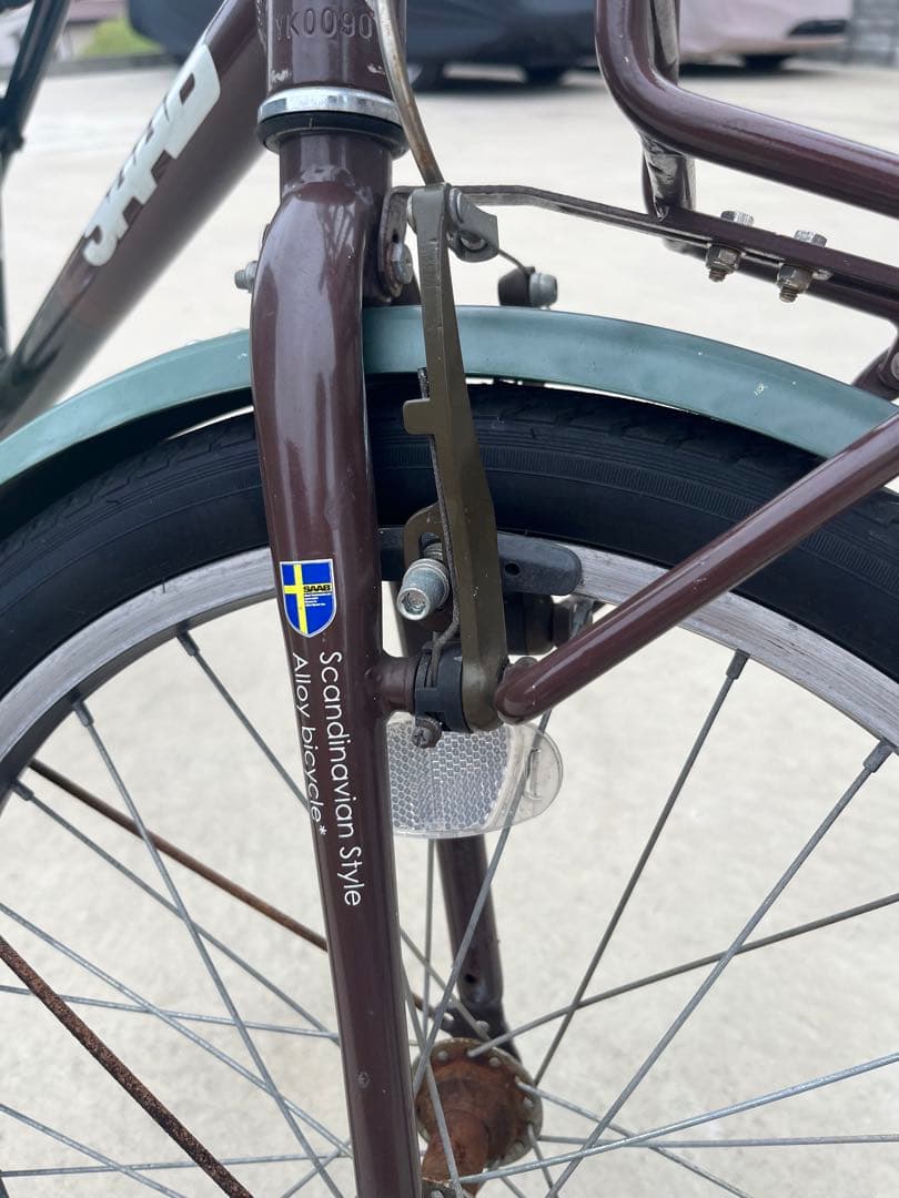 ヤナセ購入　SAAB サーブ自転車
