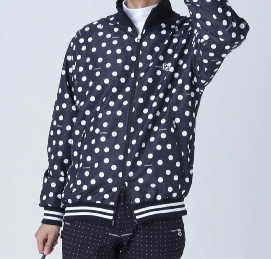 新品 パーリーゲイツ タフレックス×サーモトロン ブルゾン(7)サイズ3L/紺