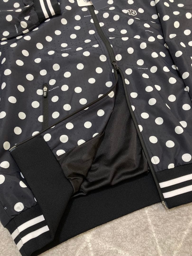 新品 パーリーゲイツ タフレックス×サーモトロン ブルゾン(7)サイズ3L/紺