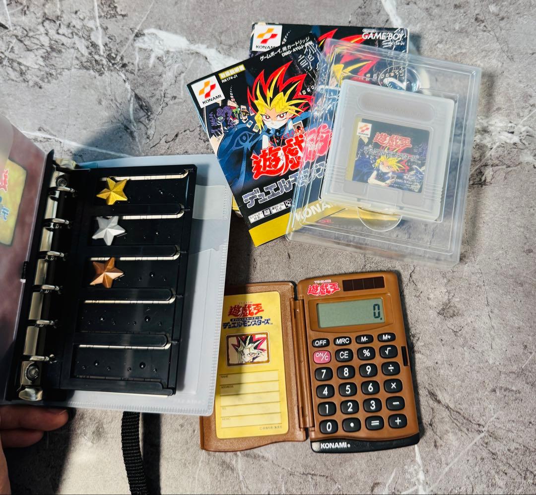 遊戯王　初期　電卓　ソフト　ファイル　カードケース　バラ売り不可