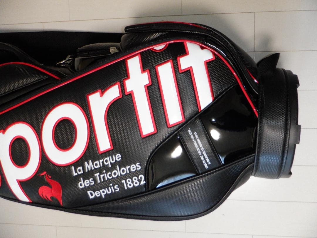 【美品】ルコックゴルフ大口径9.5型キャディバッグ　2023年モデル