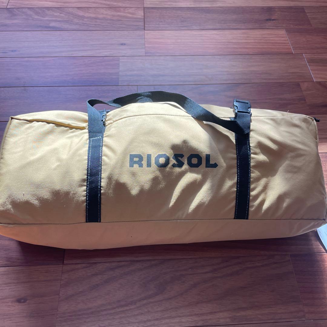 未使用)RIOSOL フレキシブルポリコットンタープ　TC タープ　ヘキサタープ