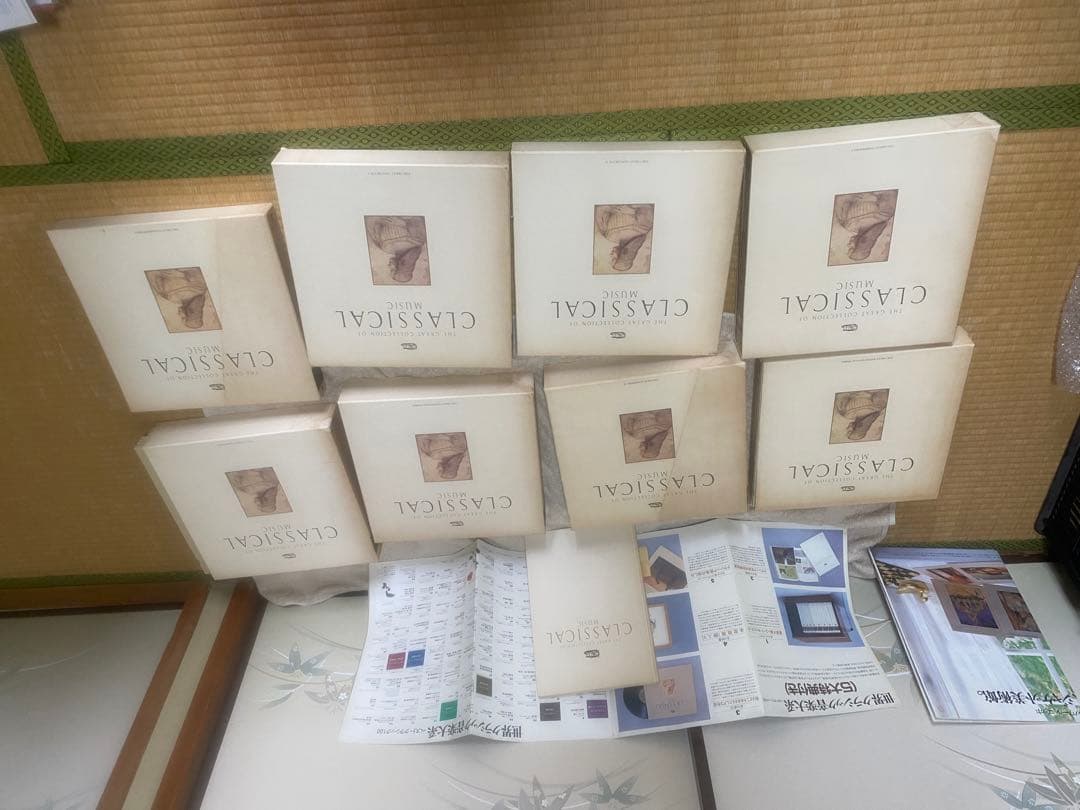 クラシック LPレコード ボックスセット 全100枚＋世界名曲集12枚レコード