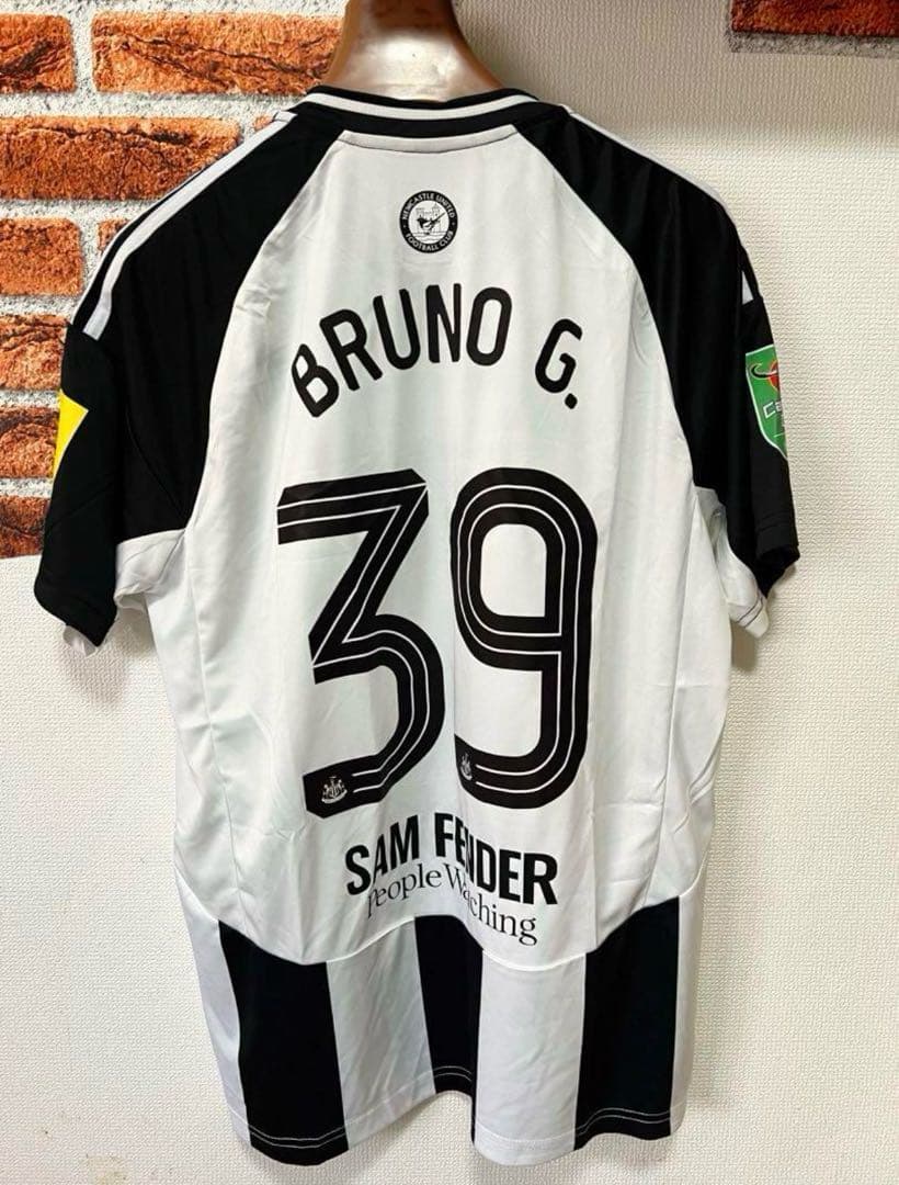 ニューカッスル　ブルーノ　ギマランイス　カラバオカップ　ユニフォーム Lサイズ