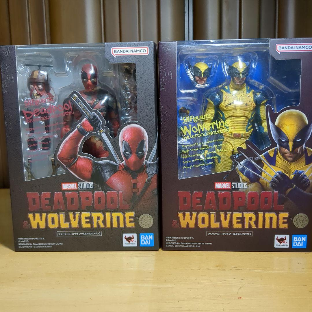 フィギュアーツ デッドプール　ウルヴァリン　(バトルダメージ仕様) 2体セット