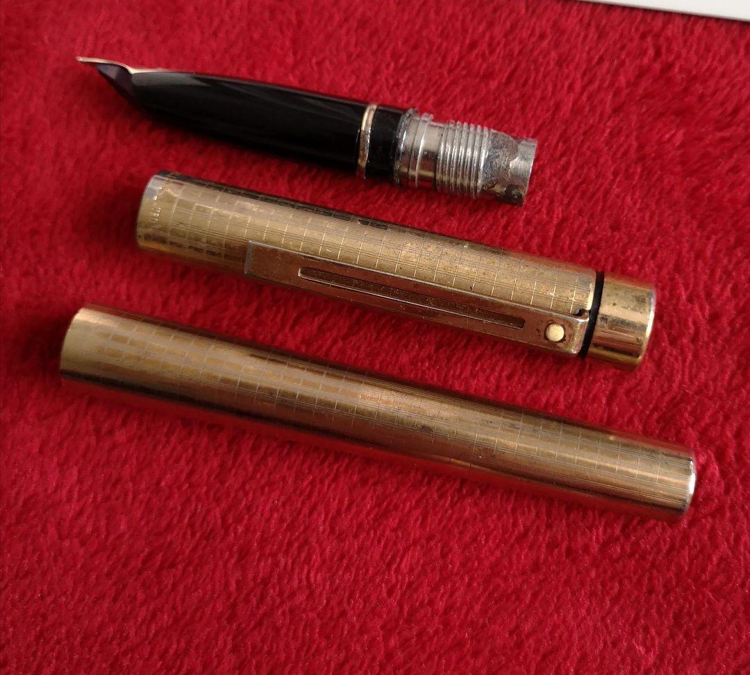 万年筆 希少 シェーファー タルガ インペリアル 14金 K14刻印