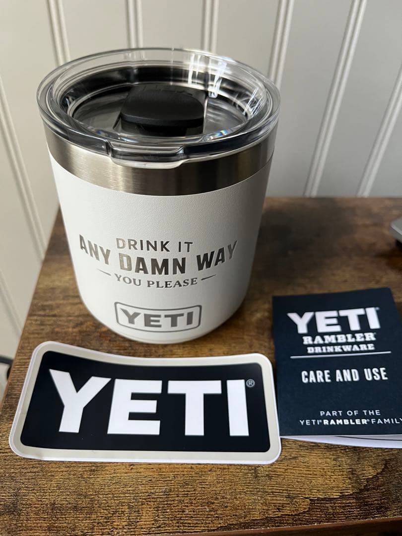 【アメリカ蒸留所限定コラボ】Jim Beam YETI 10oz ローボール