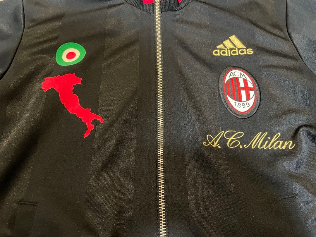 adidas トラックジャケットACミラン XL ジャージ