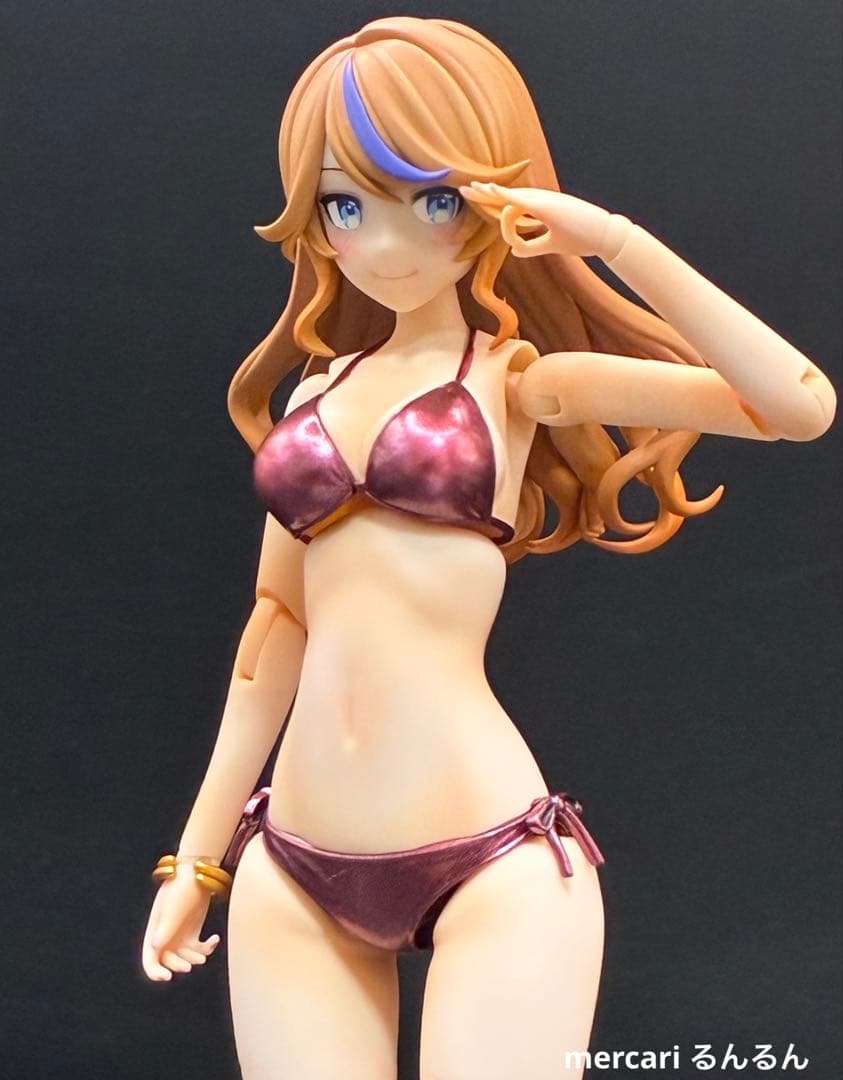 創彩少女庭園一条星羅【水着】ヘアアレンジver＋アレンジウィッグ×2 塗装完成品