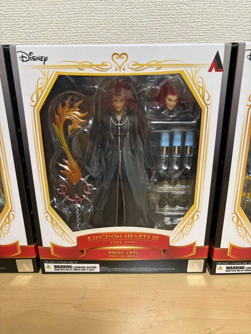 キングダムハーツフィギュア3体セット