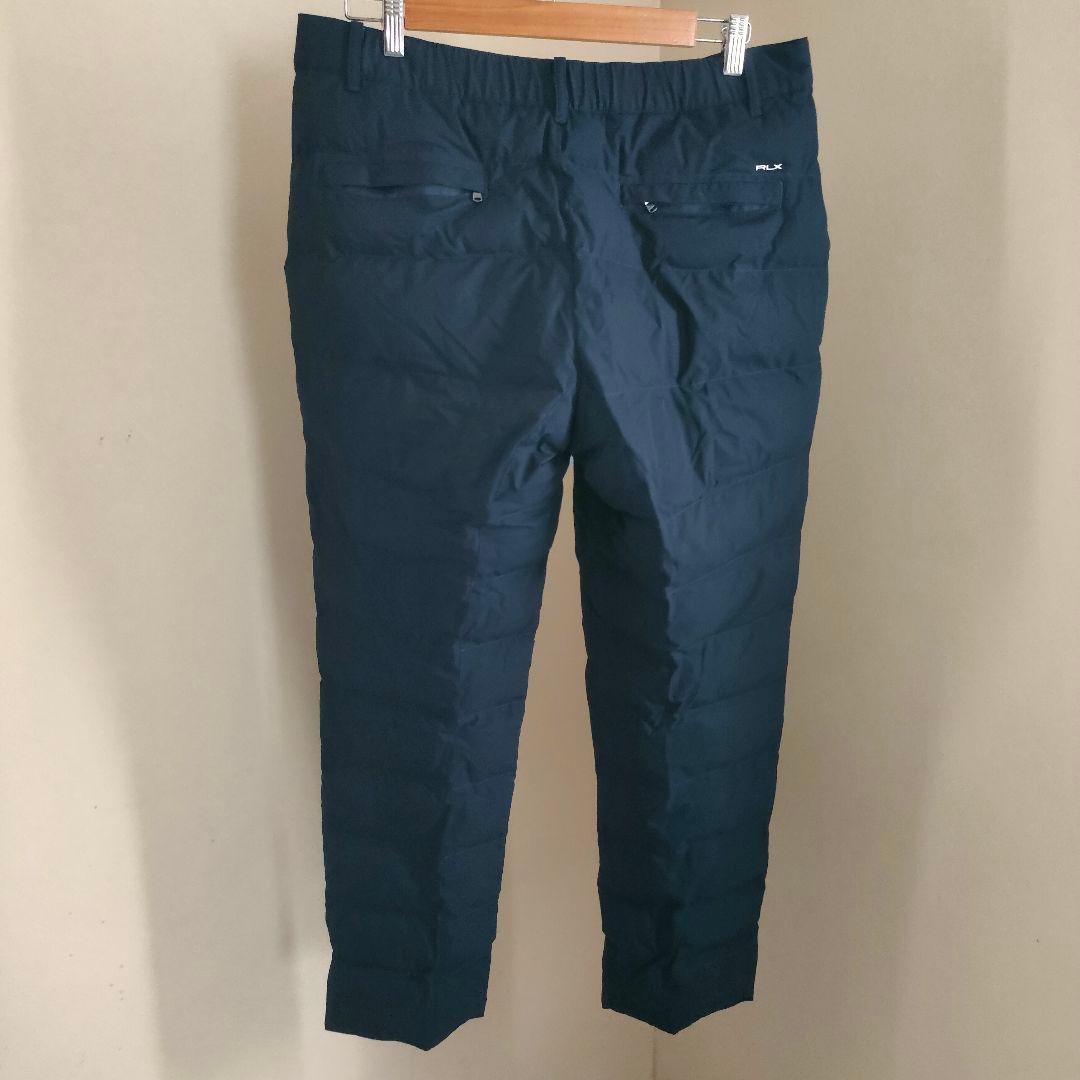 RLX RALPH LAUREN 中綿 ゴルフパンツ 撥水 紺 k