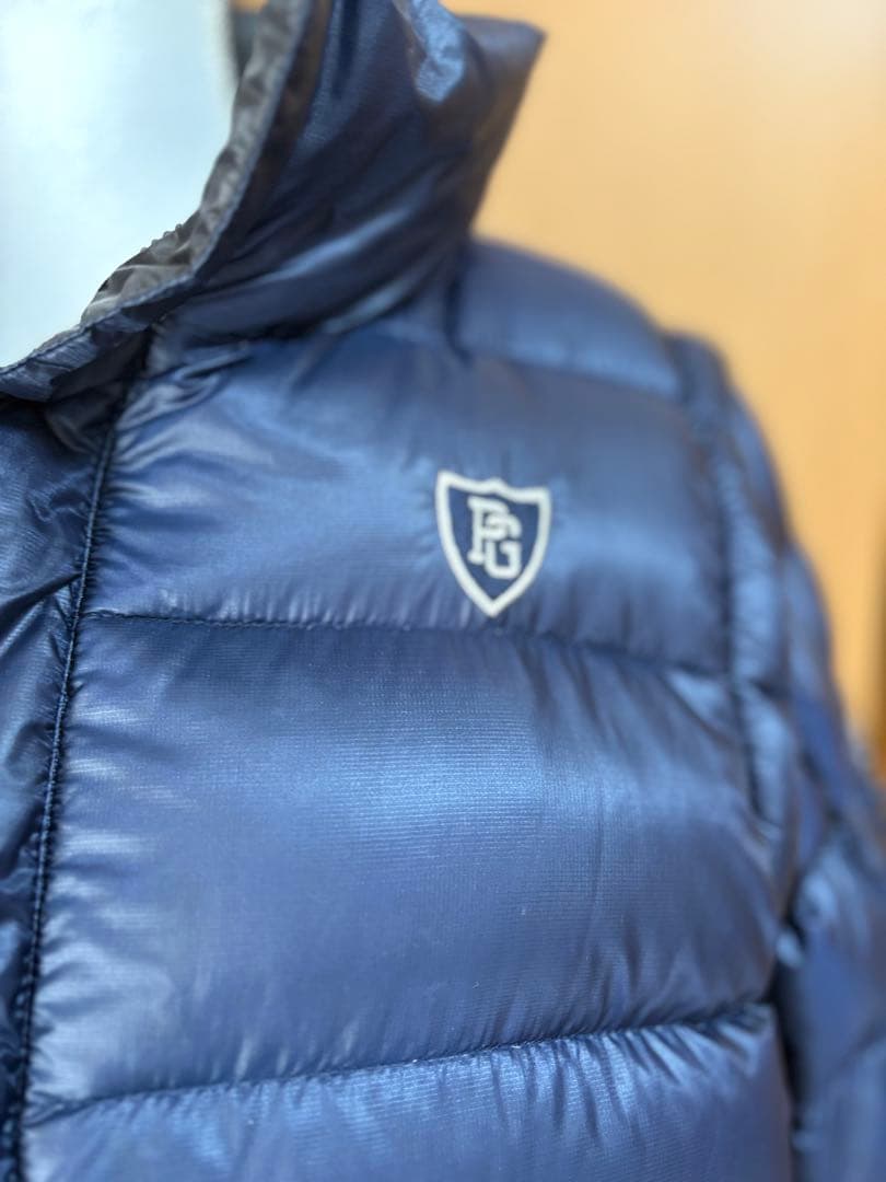 超美品　パーリーゲイツ 2WAYダウン　ネイビー5