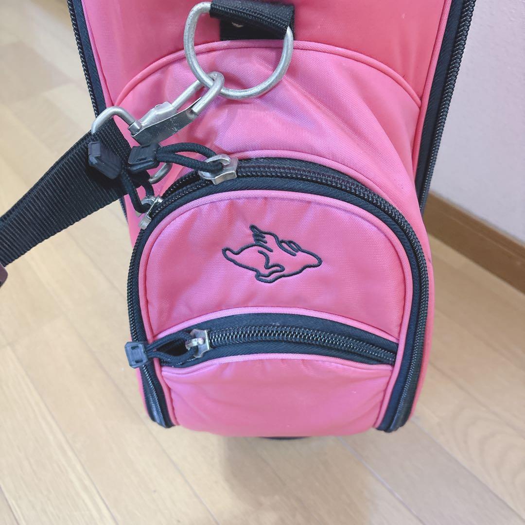 K399 パーリーゲイツ ピンクキャディバッグ