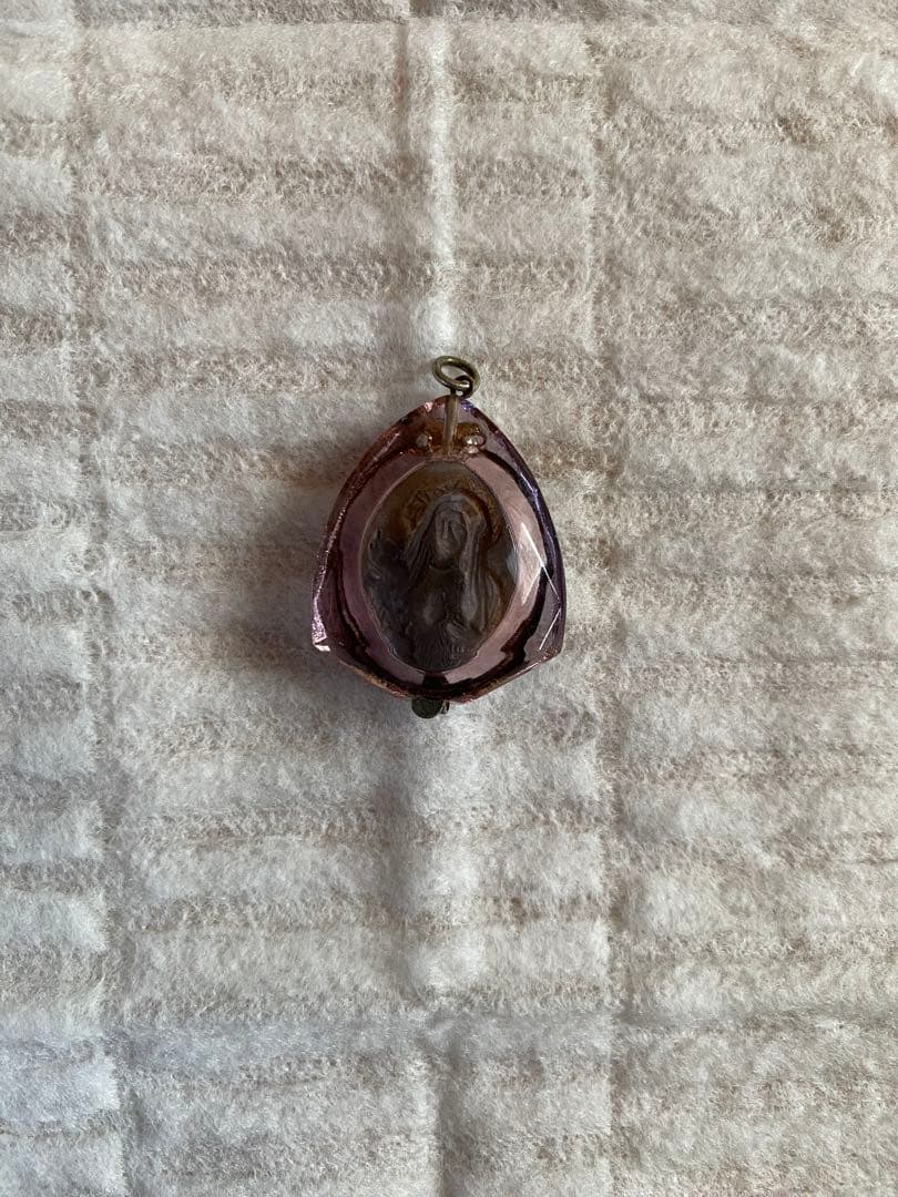 フランスアンティーク　ブロカント　ペンダントトップ