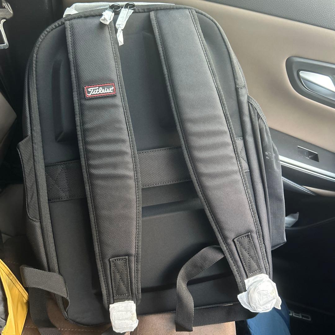 Titleist バックパック 黒/赤