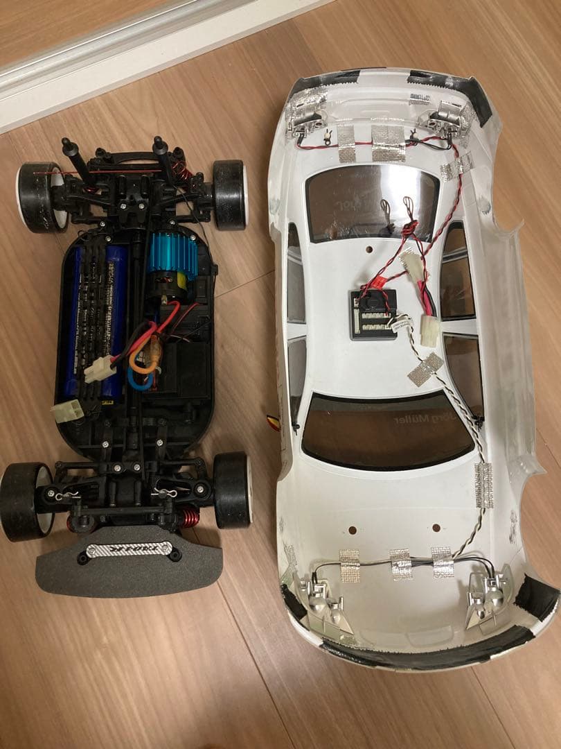 タミヤ1/10 XB ボディ エキスパートビルド フルセット　ドリフト