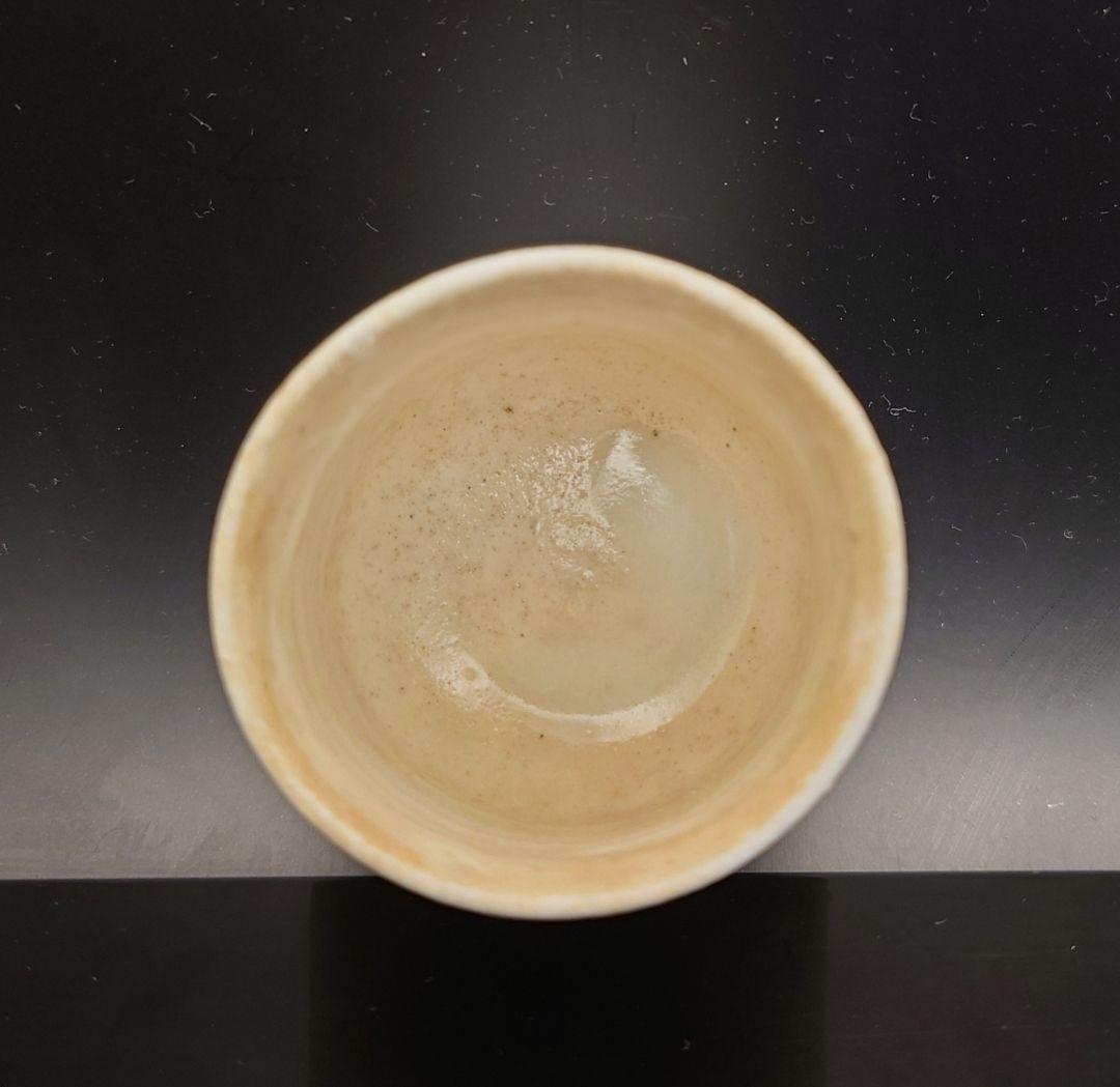 梶原靖元　雲泥杯　粉引　ぐい呑　雲岱里