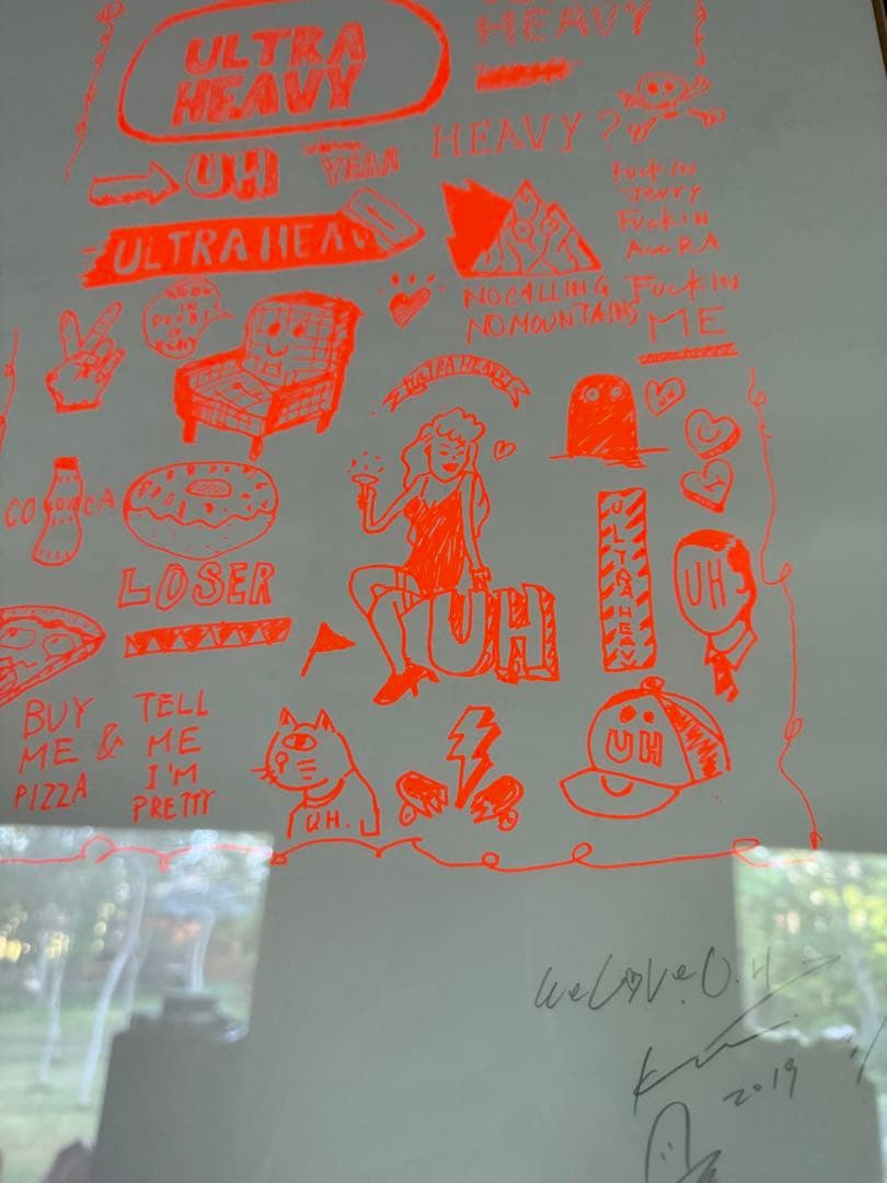 ULTRA HEAVY アートプリント　神山隆二　ジェリー鵜飼