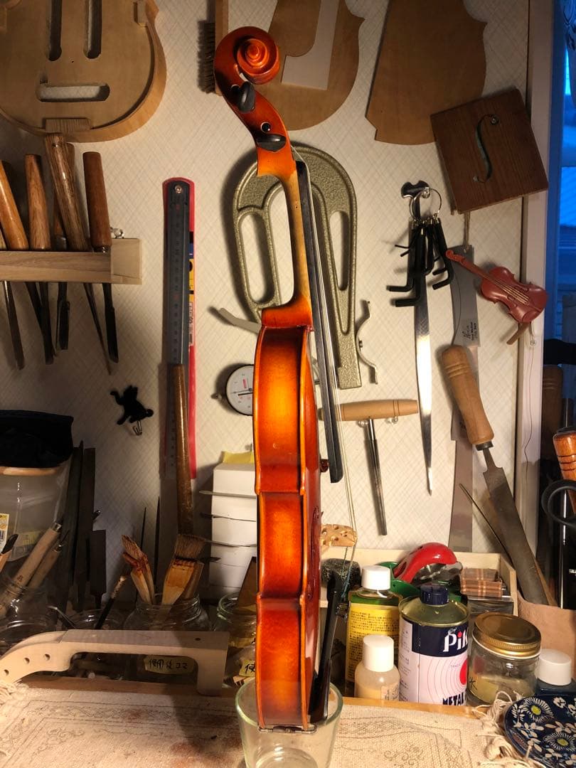 【駒&魂柱調整済】Suzuki分数バイオリンNo280 1/8 1993