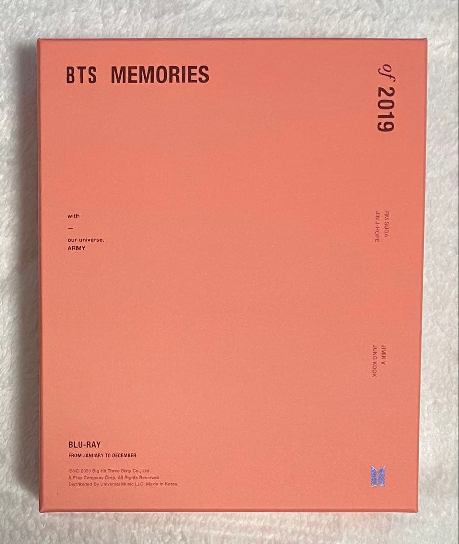 BTS MEMORIES Blu-ray 2018-2021 日本語字幕付