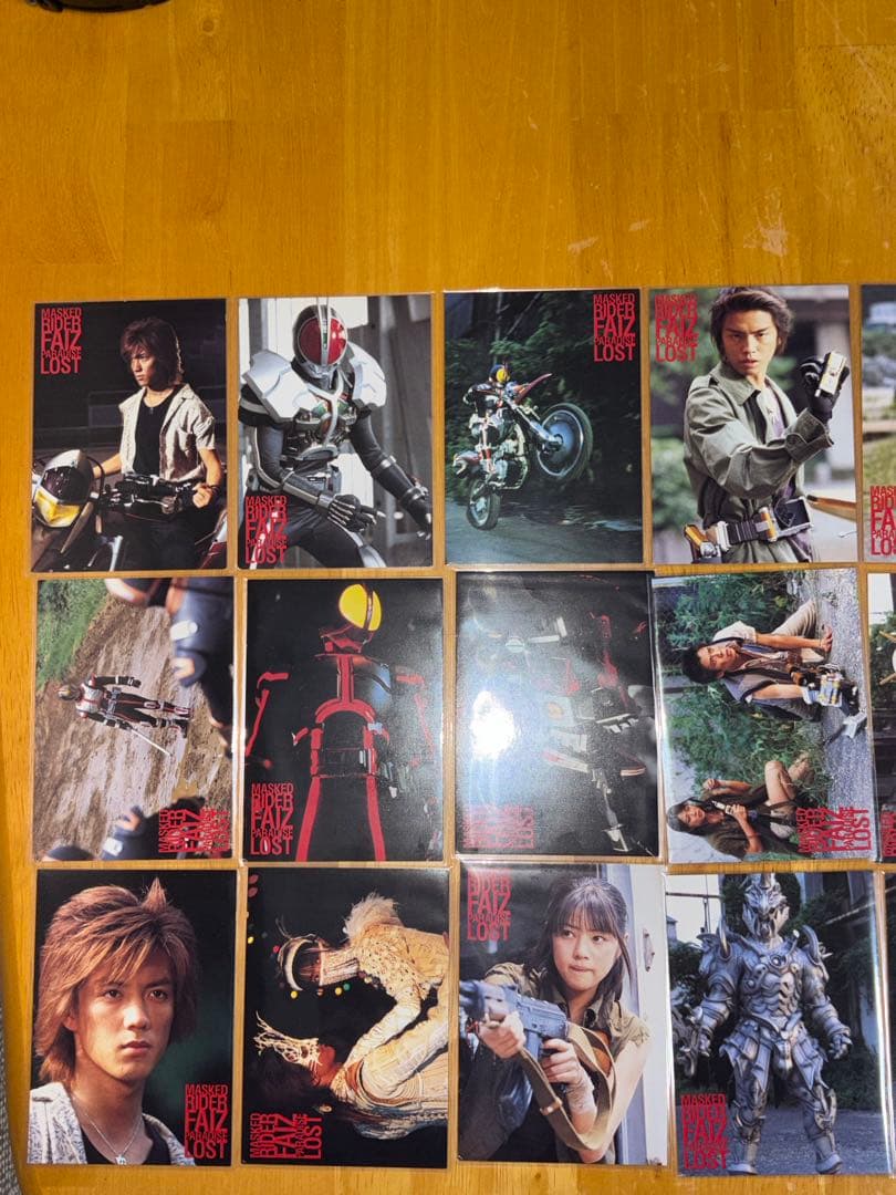 劇場版 仮面ライダーファイズ トレーディングカード フルコンプ全27枚＋SP1枚