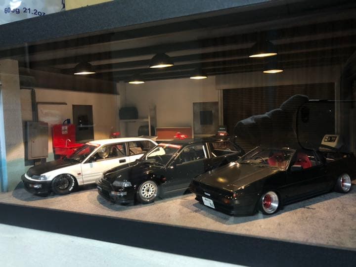 イグニッションモデル　AE86 カスタム品　1/18 IG1057