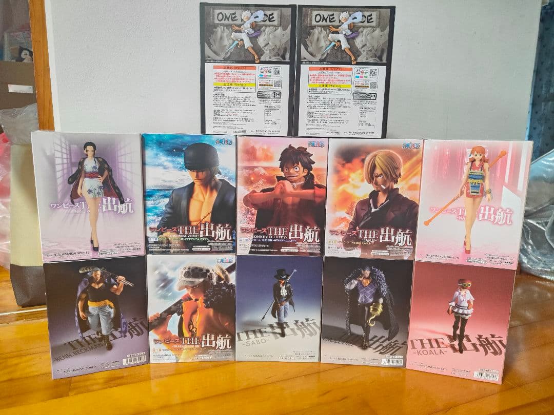 ワンピースTHE出航シリーズ、ワンピースDXFルフィ