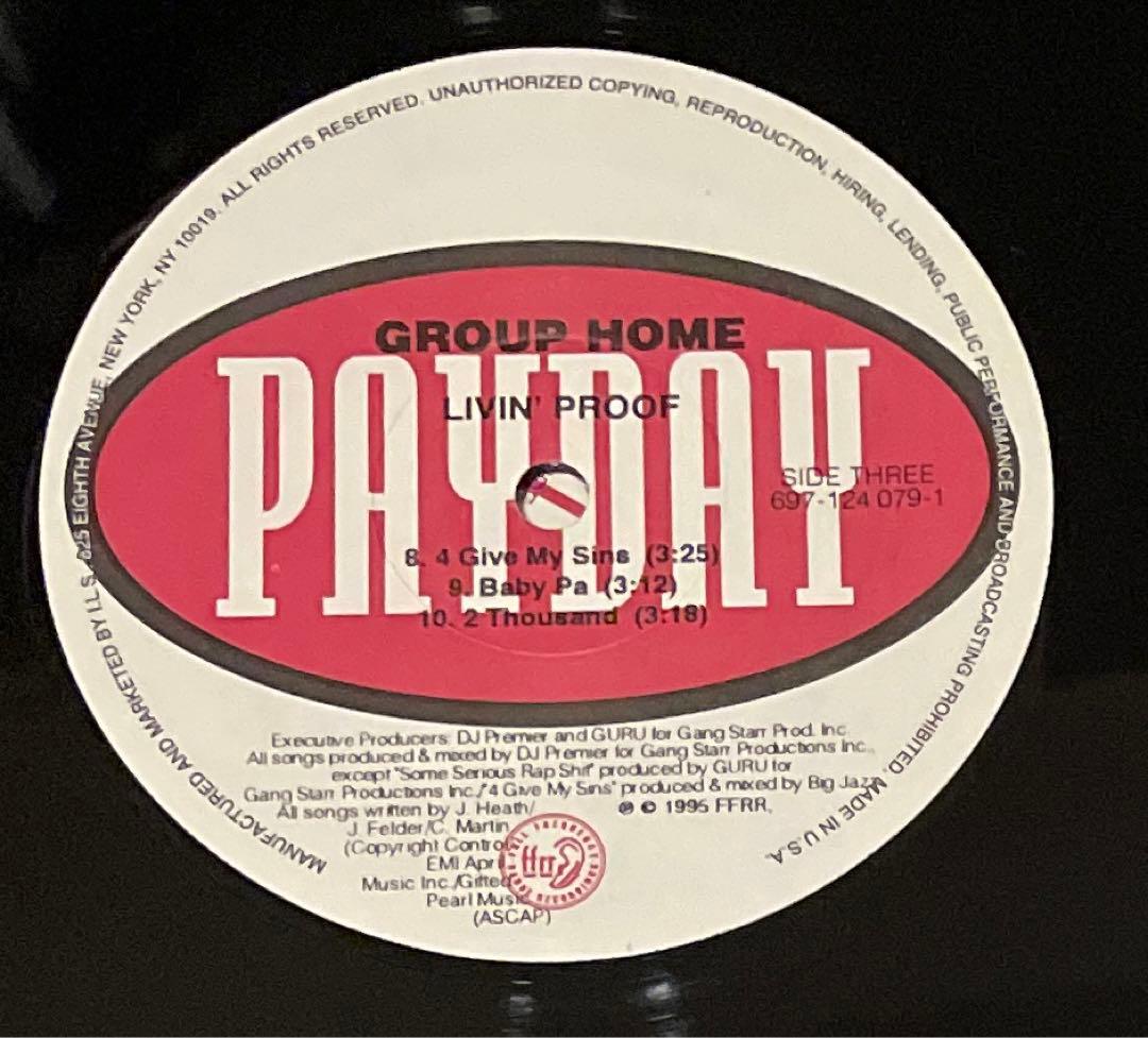 GROUP  livin' proof レコード　USオリジナル 2LP