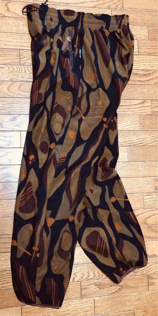 希少美品★アングラーズハウス★ゴアウィンドストッパーフリース上下★カモブラウン