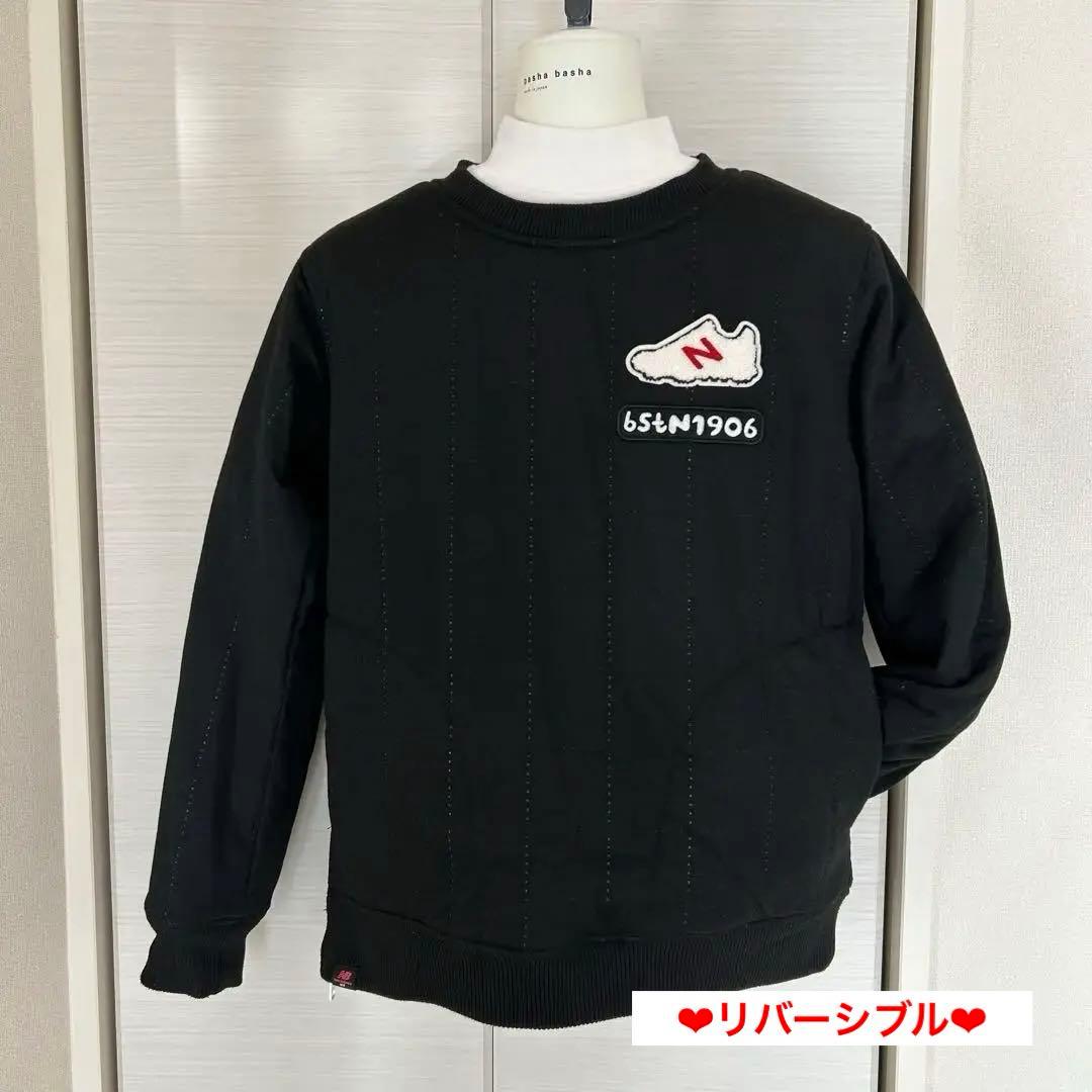 NEW BALANCE GOLFリバーシブル プルオーバー　Mサイズ