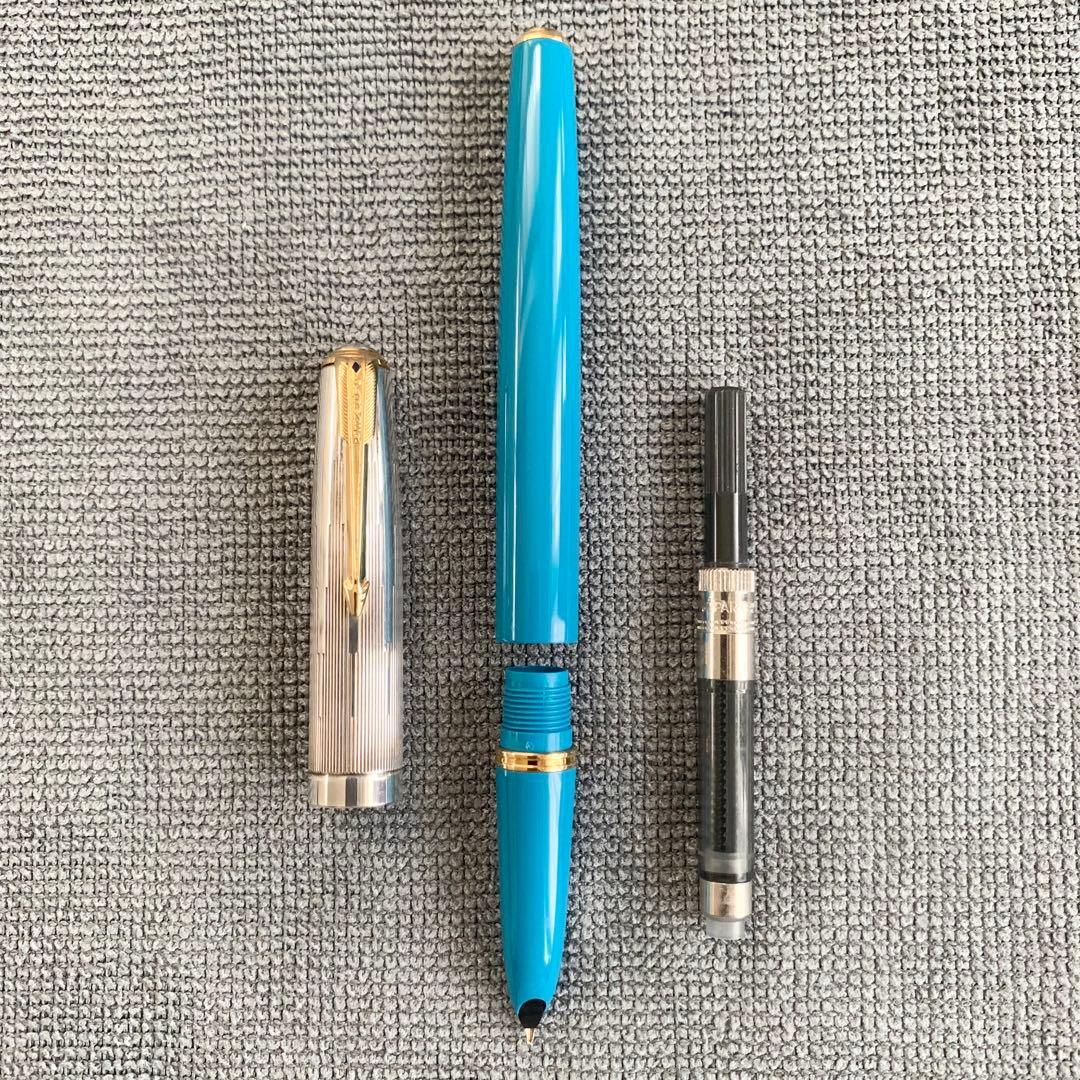 限定モデル パーカー51 ヴィスタブルーリミテッドエディション 万年筆