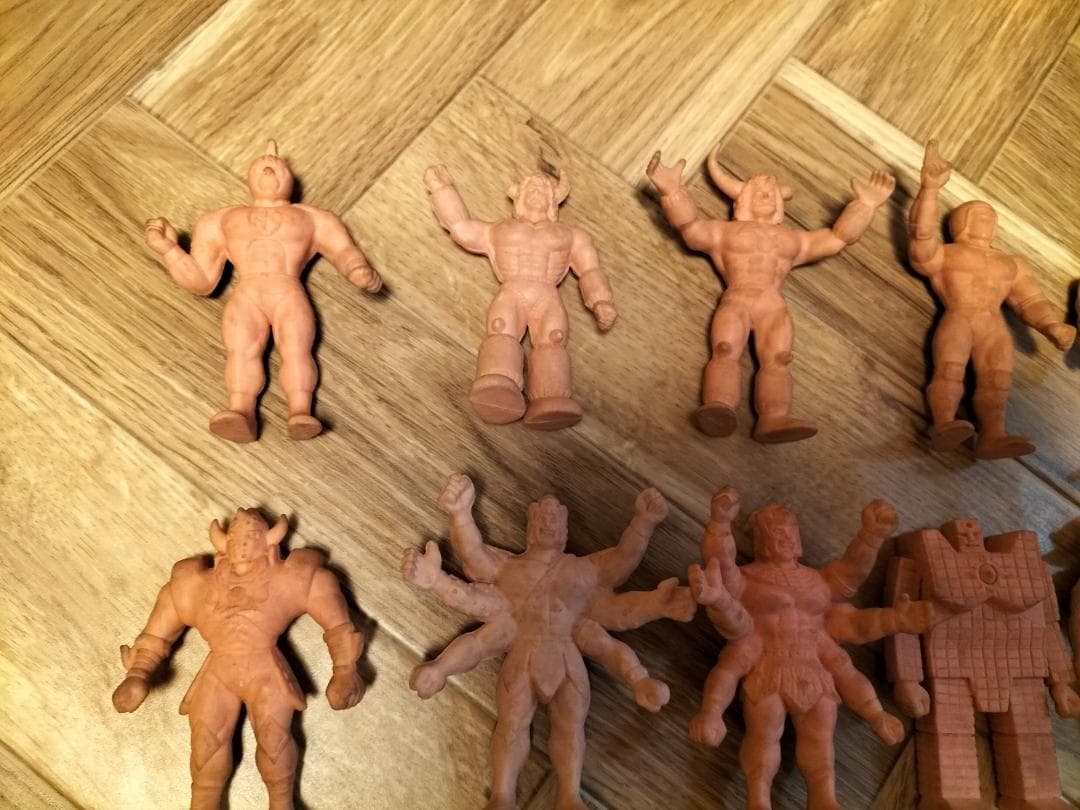 キン肉マン 消しゴム 57体 昭和初期レア